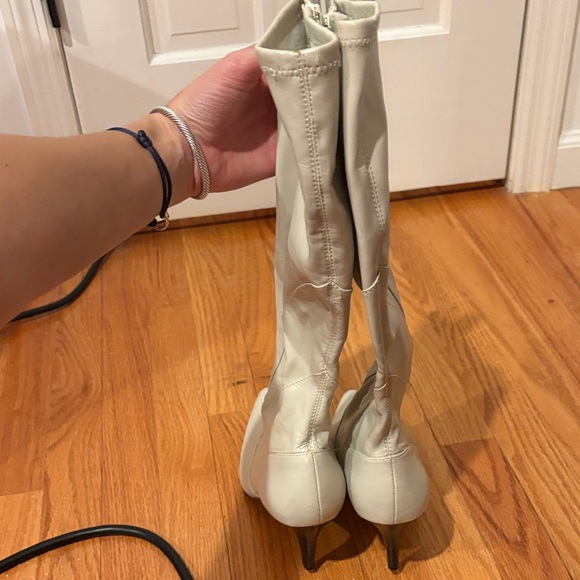 Style & Co. Women's Cream Heeled Boots - Picture 14 of 14